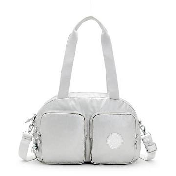 Kipling Cool Defea Metallic Schoudertassen Zilver | BE 1397TC